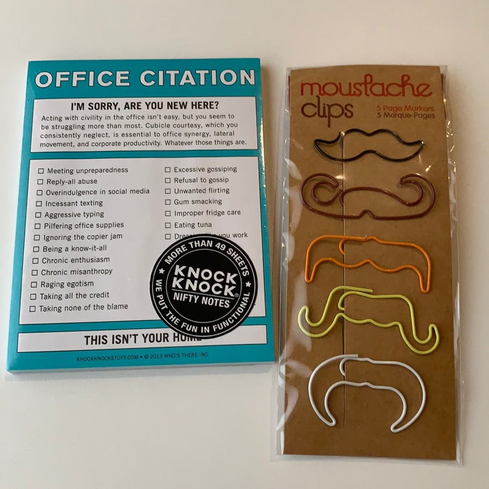 *FREE* w/any Home category purchase - NIP Office Novelties